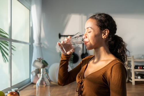 drinking water image